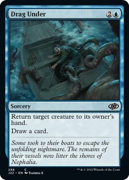Image for Drag Under (288) (J22) - Magic: The Gathering