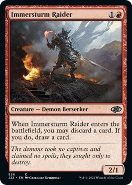 Image for Immersturm Raider (556) (J22) - Magic: The Gathering