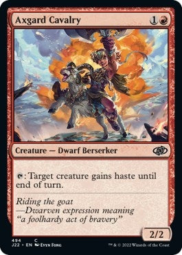 Image for Axgard Cavalry (494) (J22) - Magic: The Gathering