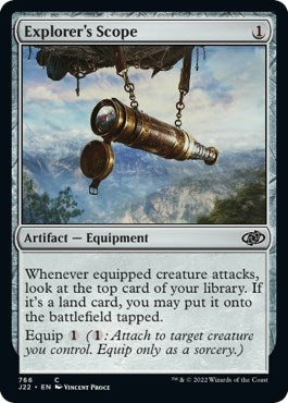 Image for Explorer's Scope (766) (J22) - Magic: The Gathering