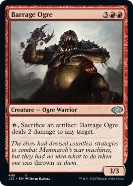 Image for Barrage Ogre (496) (J22) - Magic: The Gathering