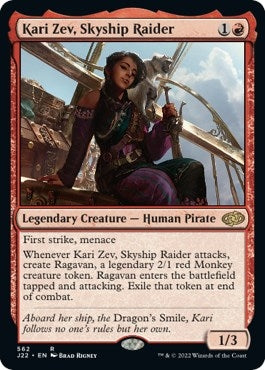 Image for Kari Zev, Skyship Raider (562) (J22) - Magic: The Gathering