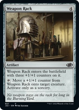 Image for Weapon Rack (807) (J22) - Magic: The Gathering