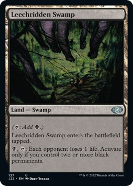 Image for Leechridden Swamp (137) (J22) - Magic: The Gathering