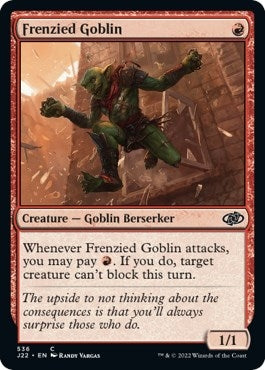 Image for Frenzied Goblin (536) (J22) - Magic: The Gathering