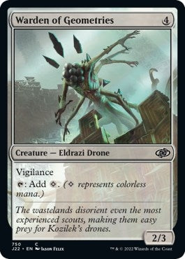 Image for Warden of Geometries (750) (J22) - Magic: The Gathering
