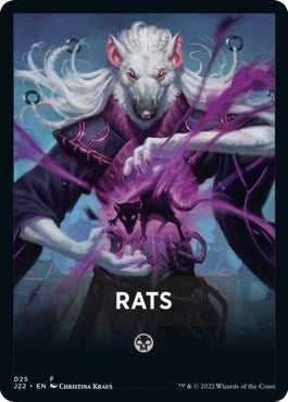 Image for Rats Theme Card (25) (J22) - Magic: The Gathering