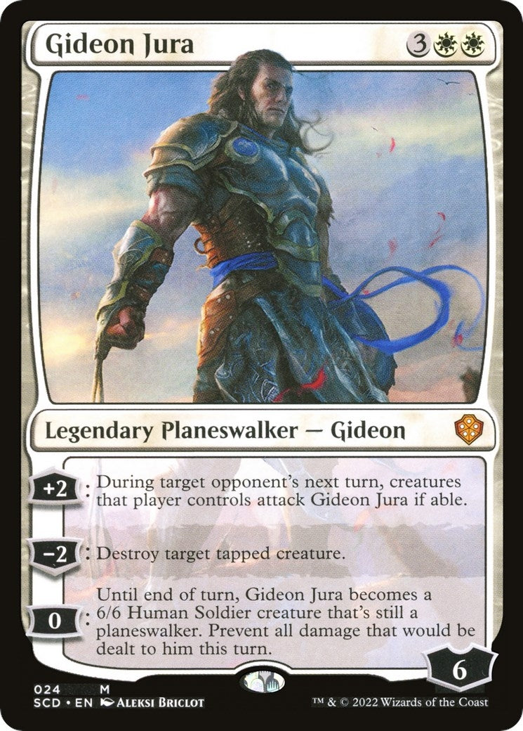 Image for Gideon Jura (24) (SCD) - Magic: The Gathering