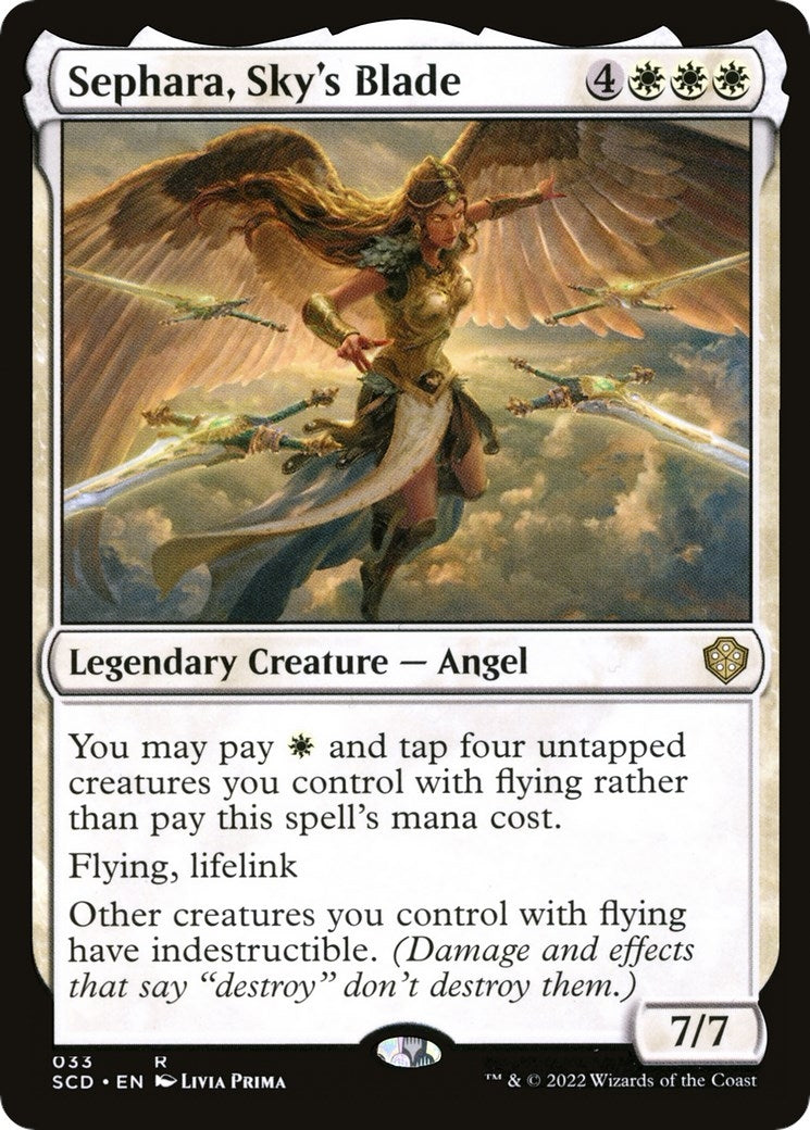Image for Sephara, Sky's Blade (33) (SCD) - Magic: The Gathering