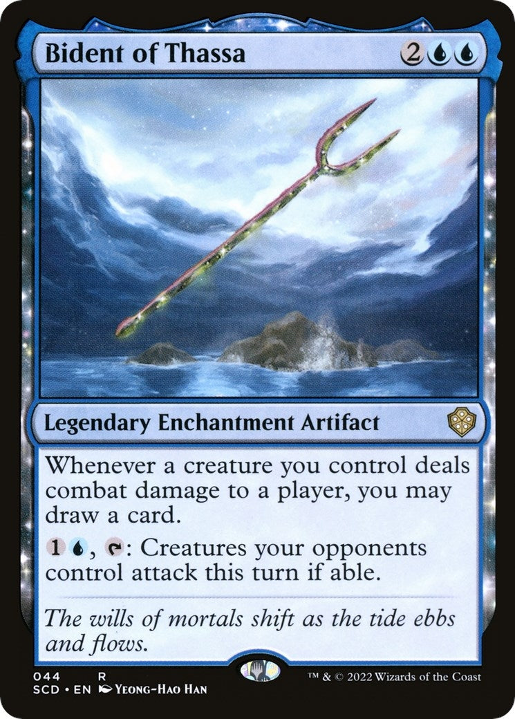 Image for Bident of Thassa (44) (SCD) - Magic: The Gathering