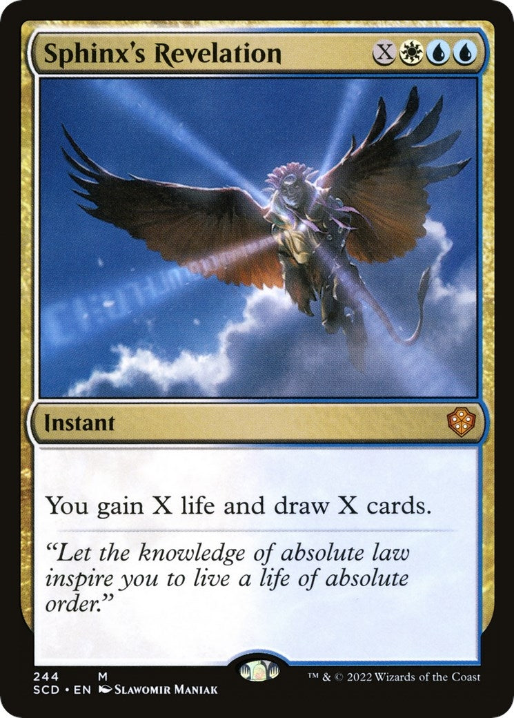 Image for Sphinx's Revelation (244) (SCD) - Magic: The Gathering