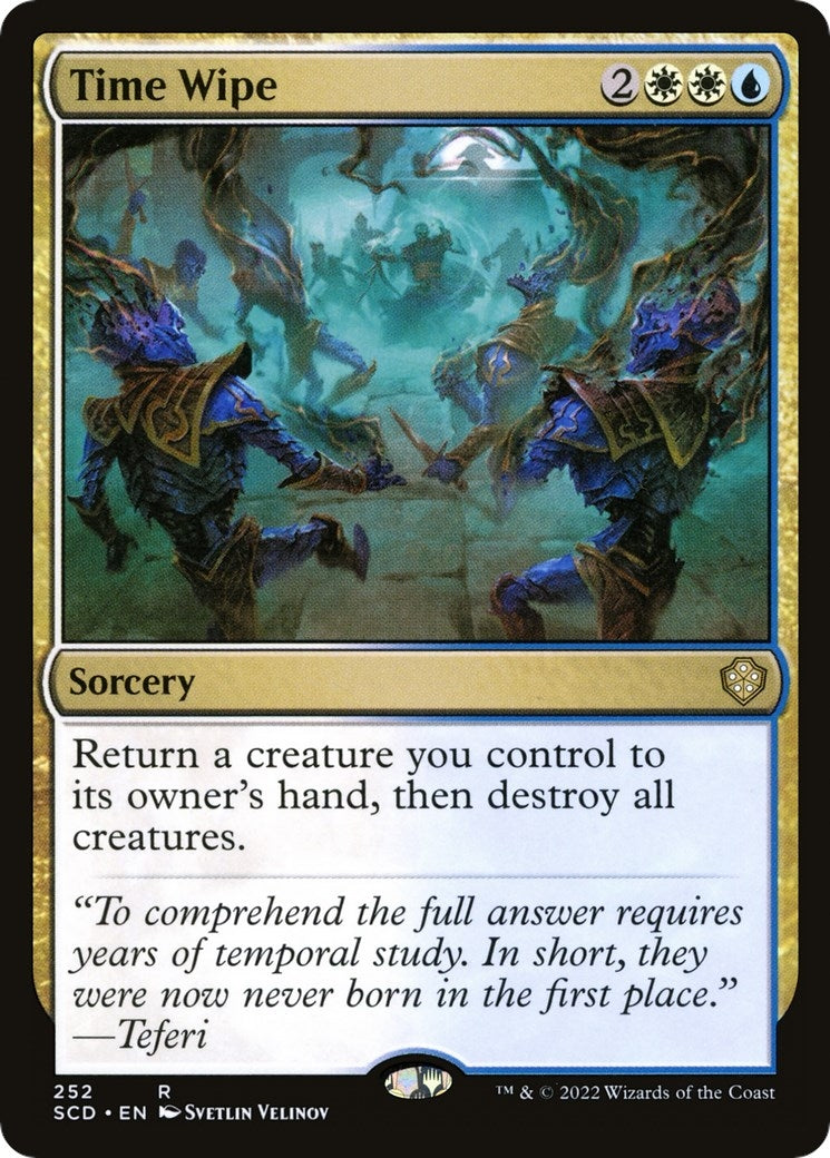 Image for Time Wipe (252) (SCD) - Magic: The Gathering