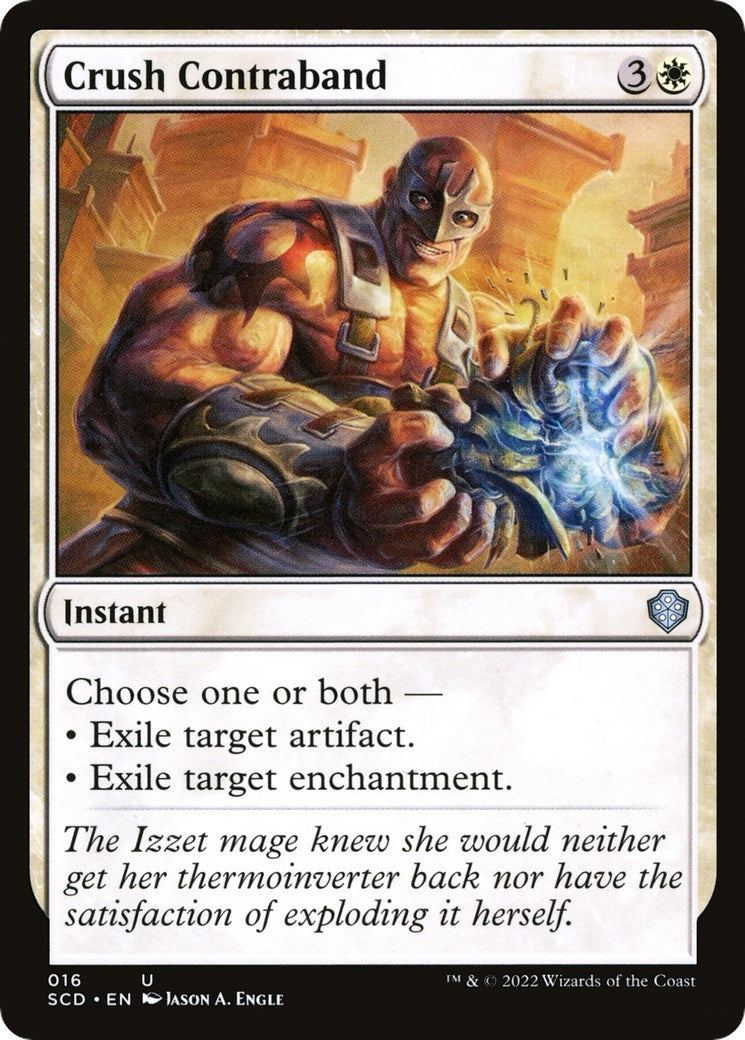 Image for Crush Contraband (16) (SCD) - Magic: The Gathering
