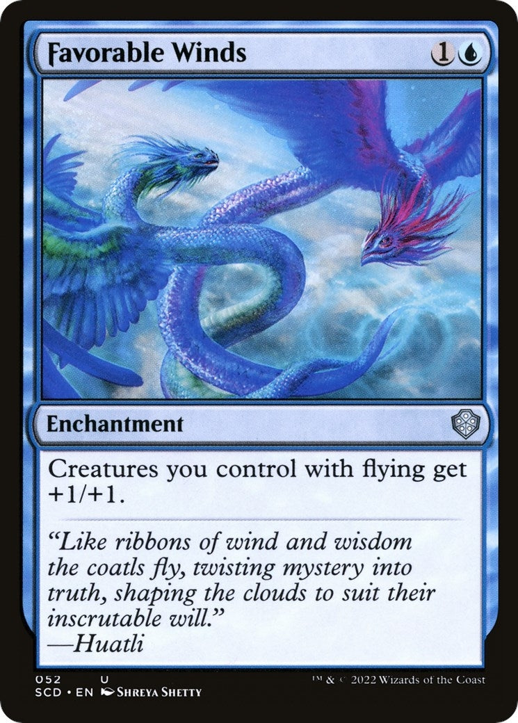 Image for Favorable Winds (52) (SCD) - Magic: The Gathering
