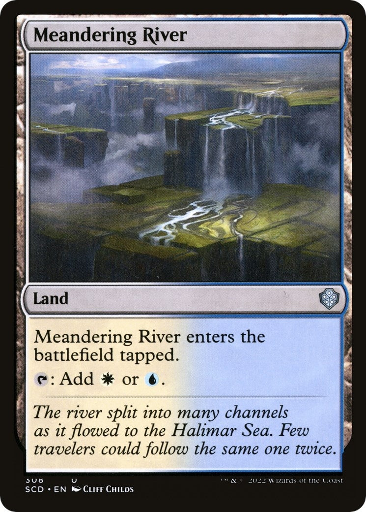 Image for Meandering River (308) (SCD) - Magic: The Gathering