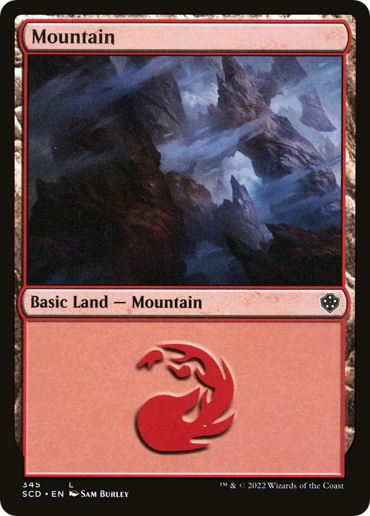 Image for Mountain (345) (345) (SCD) - Magic: The Gathering