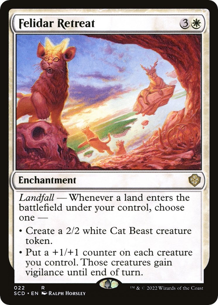 Image for Felidar Retreat (22) (SCD) - Magic: The Gathering