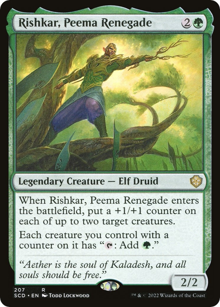 Image for Rishkar, Peema Renegade (207) (SCD) - Magic: The Gathering
