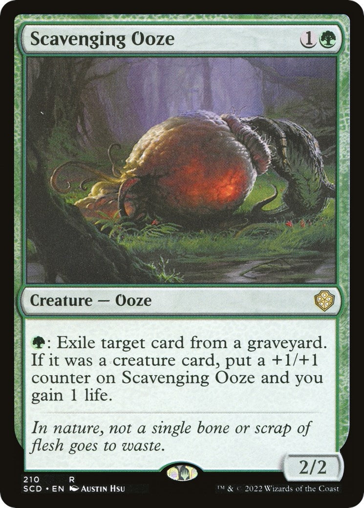 Image for Scavenging Ooze (210) (SCD) - Magic: The Gathering