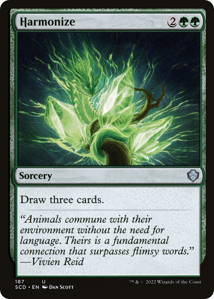 Image for Harmonize (187) (SCD) - Magic: The Gathering