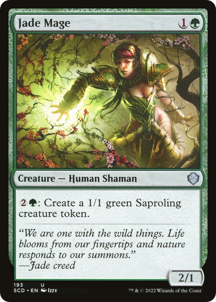 Image for Jade Mage (193) (SCD) - Magic: The Gathering
