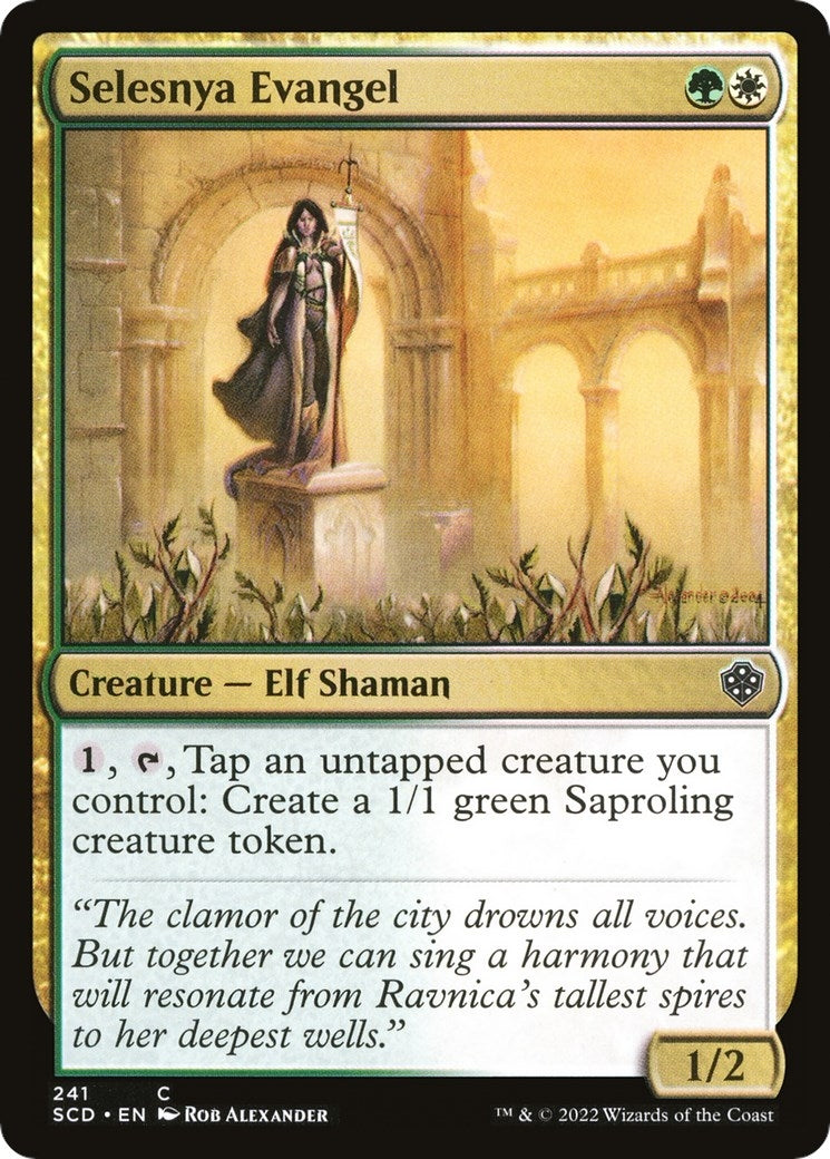 Image for Selesnya Evangel (241) (SCD) - Magic: The Gathering