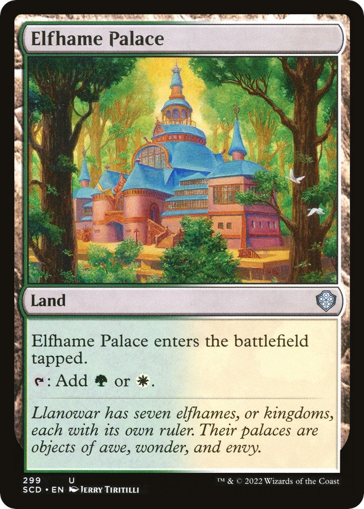 Image for Elfhame Palace (299) (SCD) - Magic: The Gathering