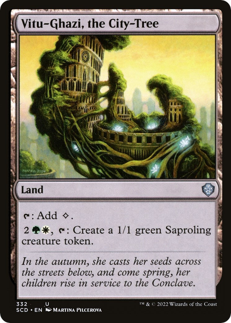 Image for Vitu-Ghazi, the City-Tree (332) (SCD) - Magic: The Gathering
