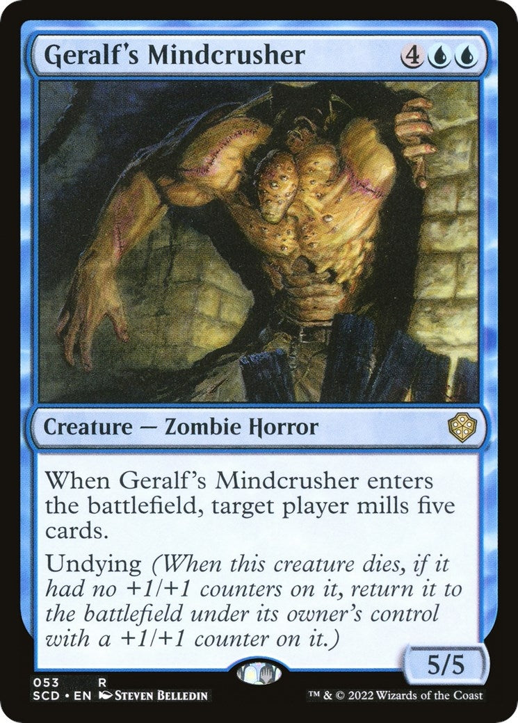 Image for Geralf's Mindcrusher (53) (SCD) - Magic: The Gathering