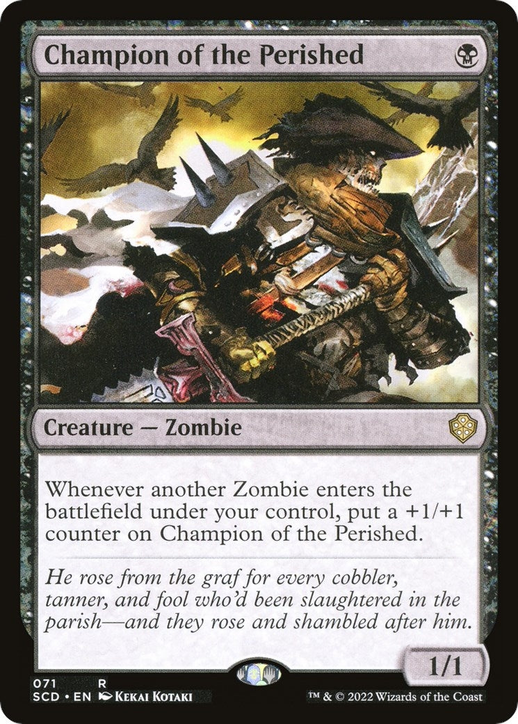Image for Champion of the Perished (71) (SCD) - Magic: The Gathering