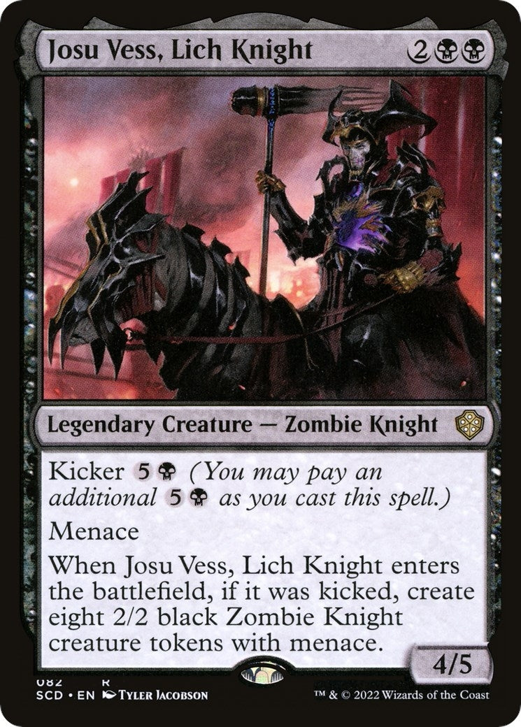 Image for Josu Vess, Lich Knight (82) (SCD) - Magic: The Gathering
