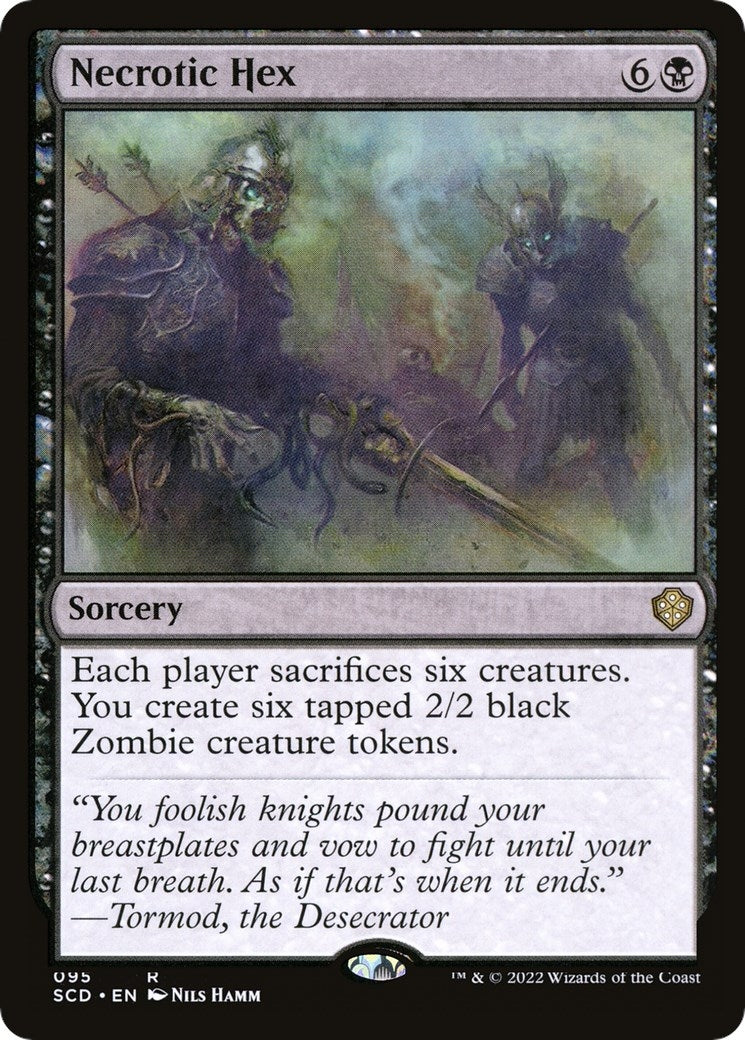 Image for Necrotic Hex (95) (SCD) - Magic: The Gathering