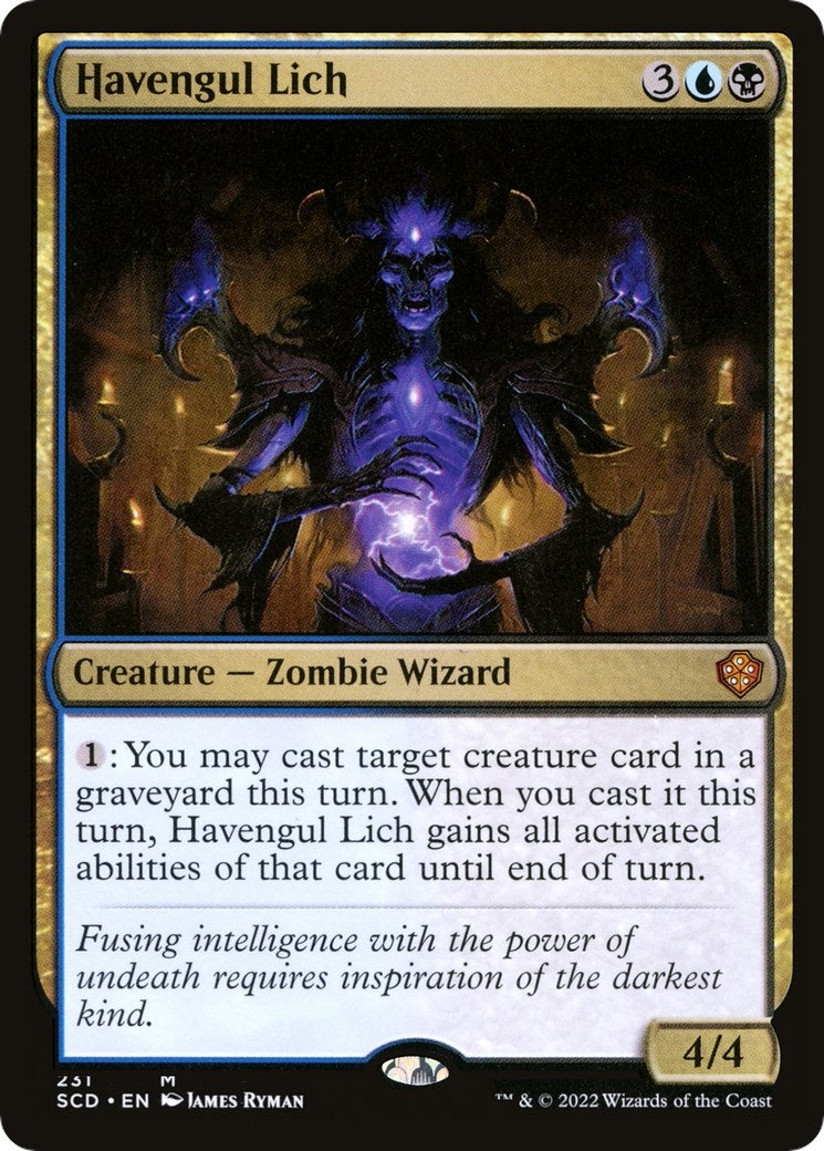 Image for Havengul Lich (231) (SCD) - Magic: The Gathering