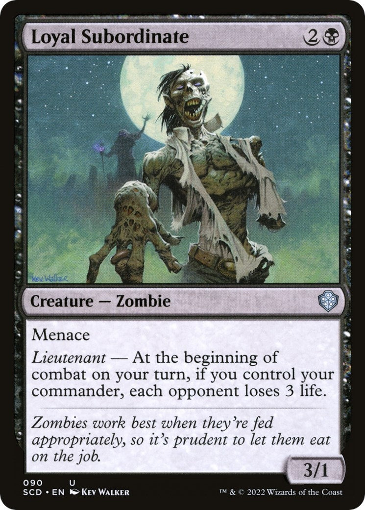 Image for Loyal Subordinate (90) (SCD) - Magic: The Gathering