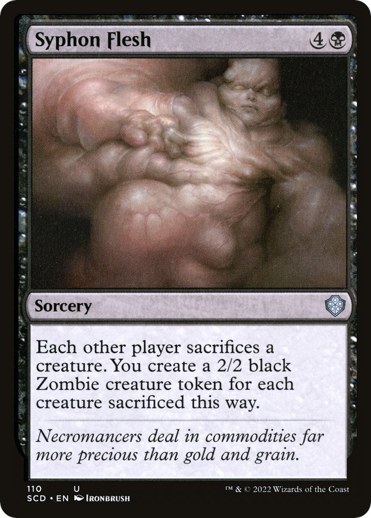 Image for Syphon Flesh (110) (SCD) - Magic: The Gathering