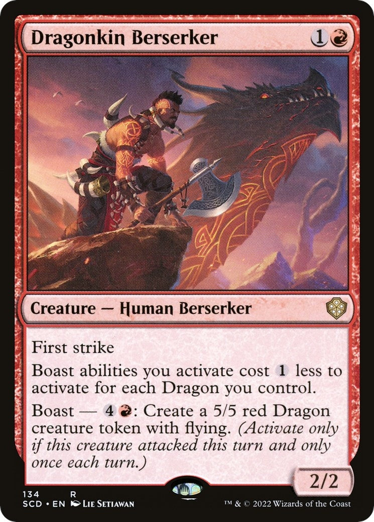 Image for Dragonkin Berserker (134) (SCD) - Magic: The Gathering