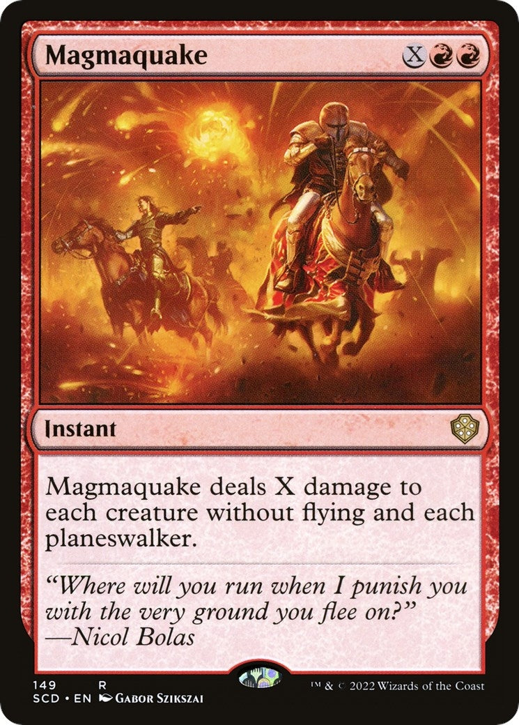 Image for Magmaquake (149) (SCD) - Magic: The Gathering