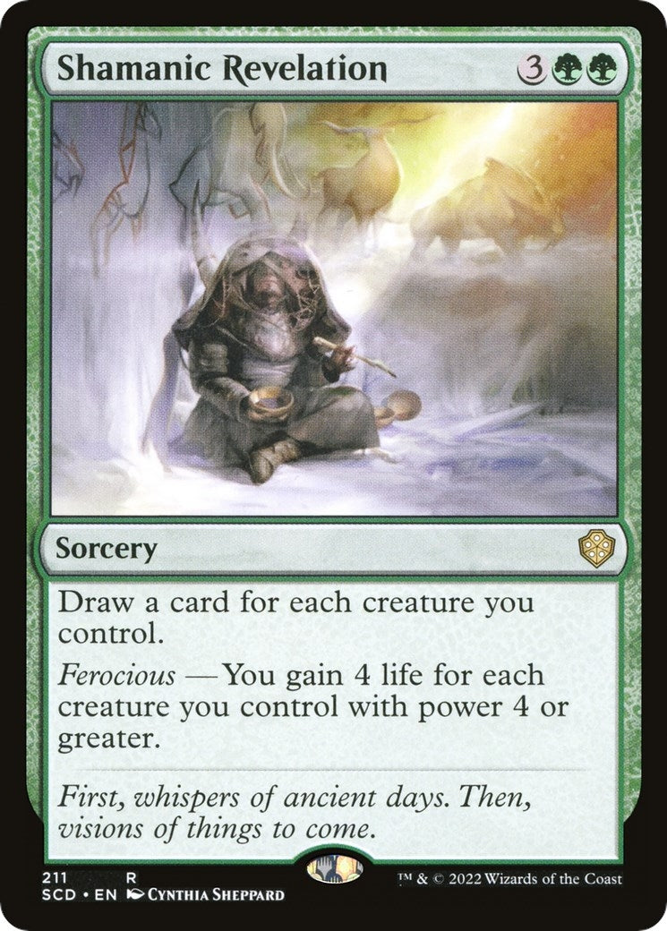 Image for Shamanic Revelation (211) (SCD) - Magic: The Gathering