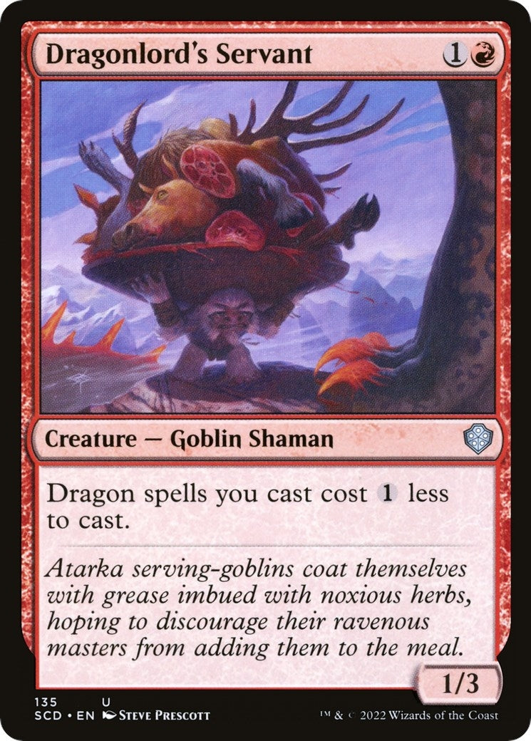 Image for Dragonlord's Servant (135) (SCD) - Magic: The Gathering