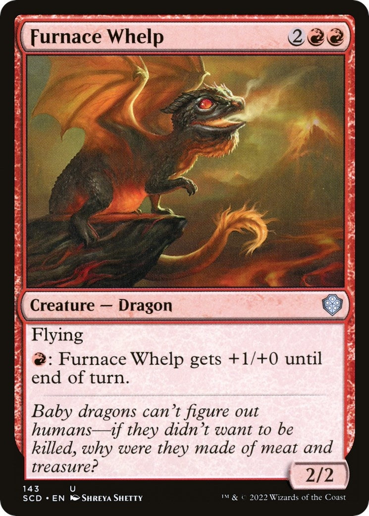 Image for Furnace Whelp (143) (SCD) - Magic: The Gathering