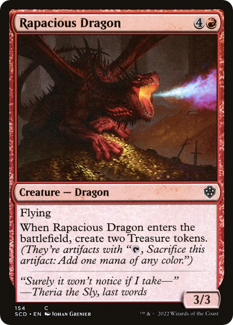 Image for Rapacious Dragon (154) (SCD) - Magic: The Gathering