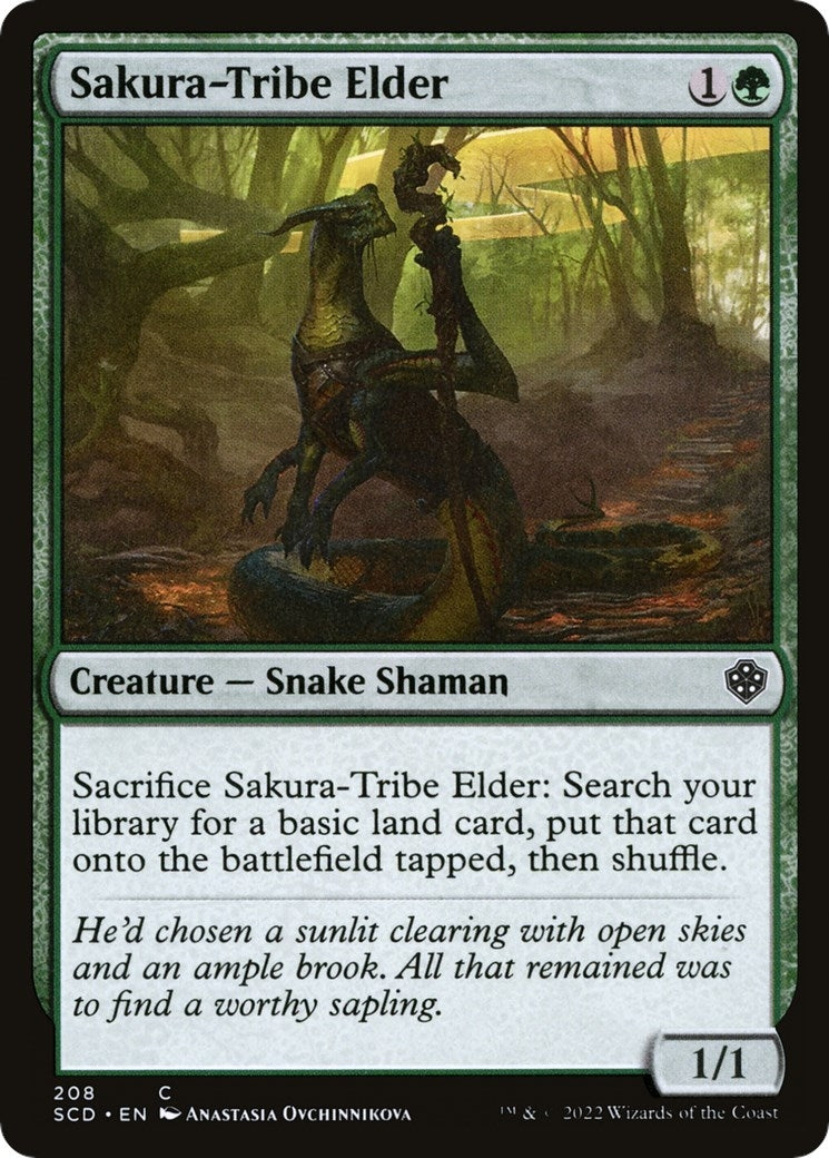 Image for Sakura-Tribe Elder (208) (SCD) - Magic: The Gathering