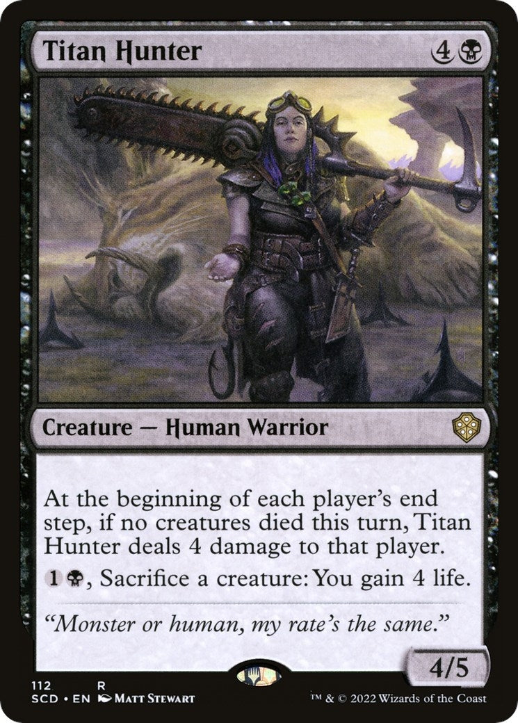 Image for Titan Hunter (112) (SCD) - Magic: The Gathering