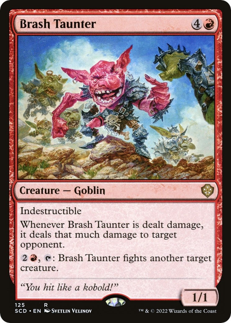 Image for Brash Taunter (125) (SCD) - Magic: The Gathering