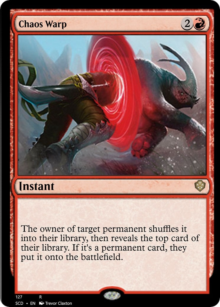 Image for Chaos Warp (127) (SCD) - Magic: The Gathering