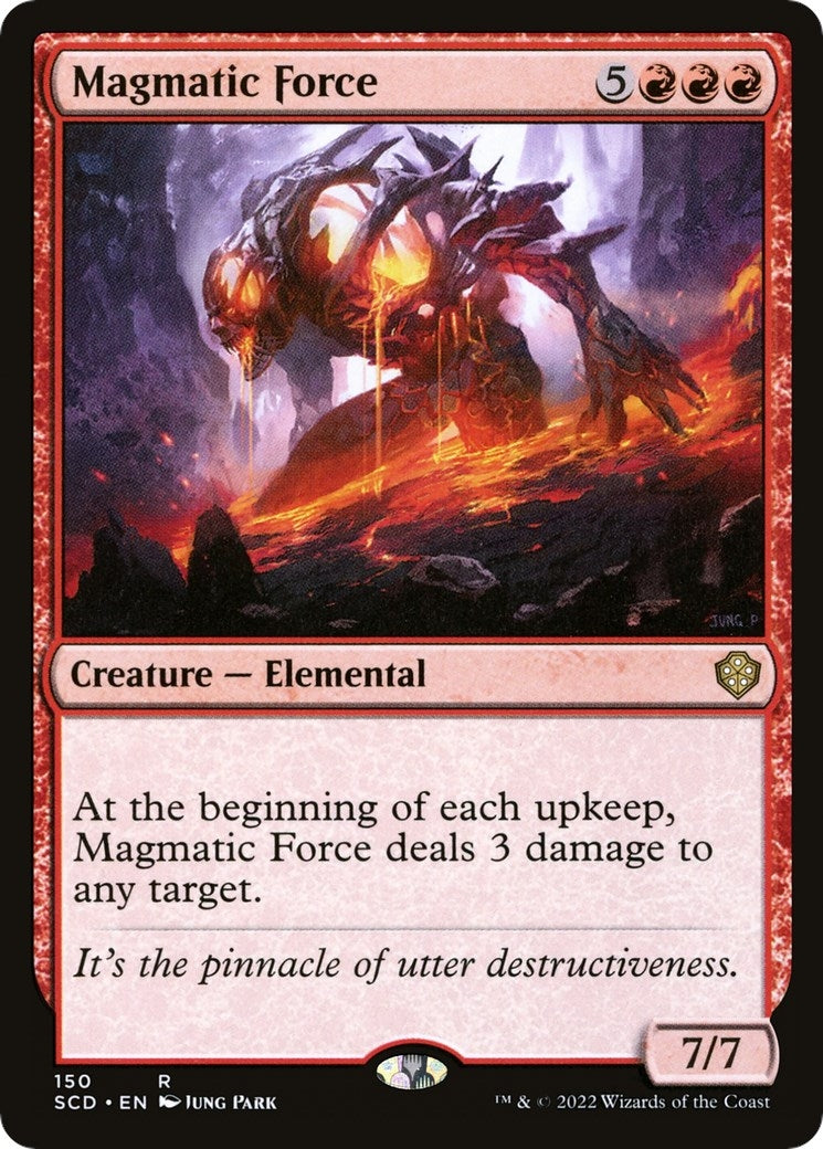 Image for Magmatic Force (150) (SCD) - Magic: The Gathering