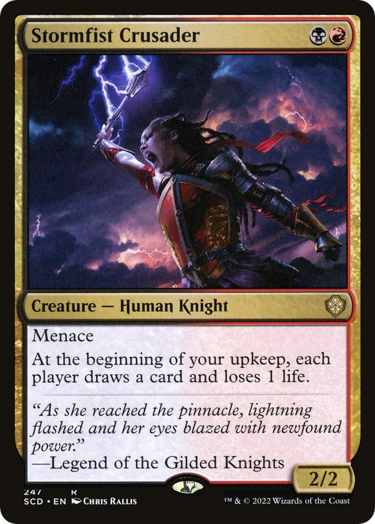 Image for Stormfist Crusader (247) (SCD) - Magic: The Gathering