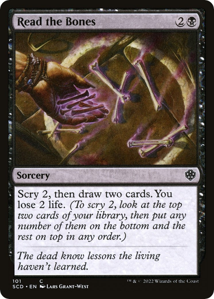 Image for Read the Bones (101) (SCD) - Magic: The Gathering