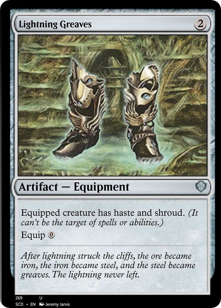 Image for Lightning Greaves (269) (SCD) - Magic: The Gathering