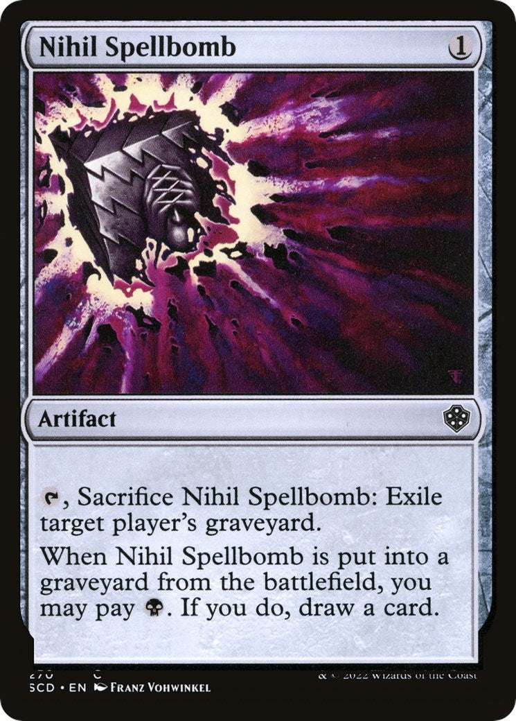 Image for Nihil Spellbomb (270) (SCD) - Magic: The Gathering